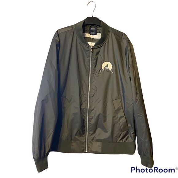 NWT Charles River Apparel Olive Green Boston Flight Jacket Size Small S 📦 - Picture 1 of 8